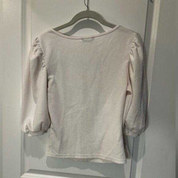 Shein Puffer Sleeve Top Size Medium - Picture 3 of 12